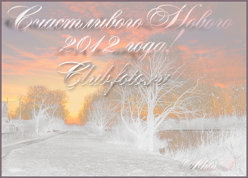 С Новым 2012 годом!