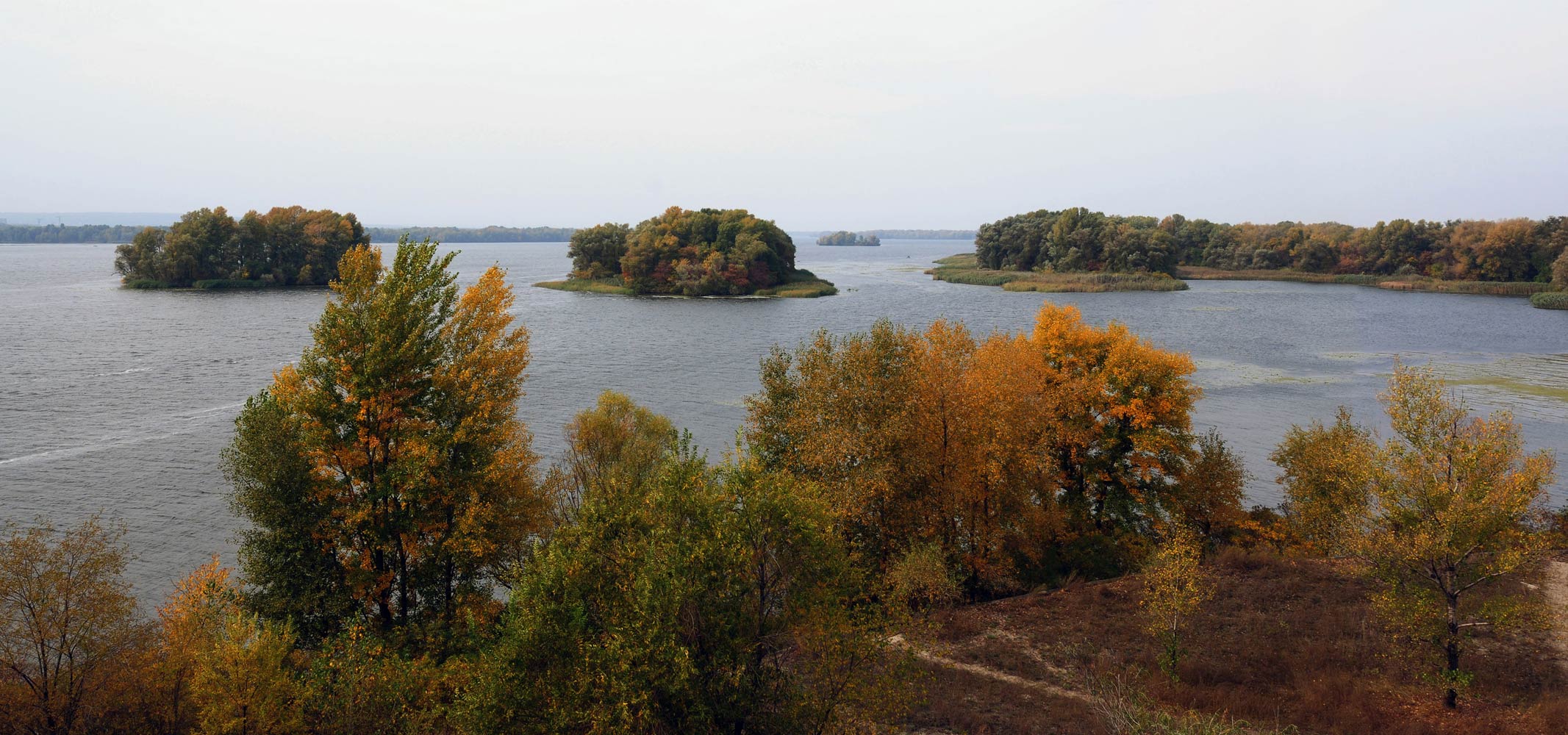 Осень на Днепре