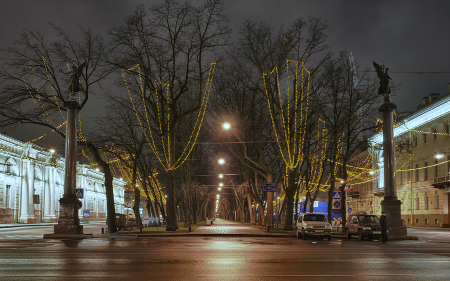 Рождественский Санкт Петербург