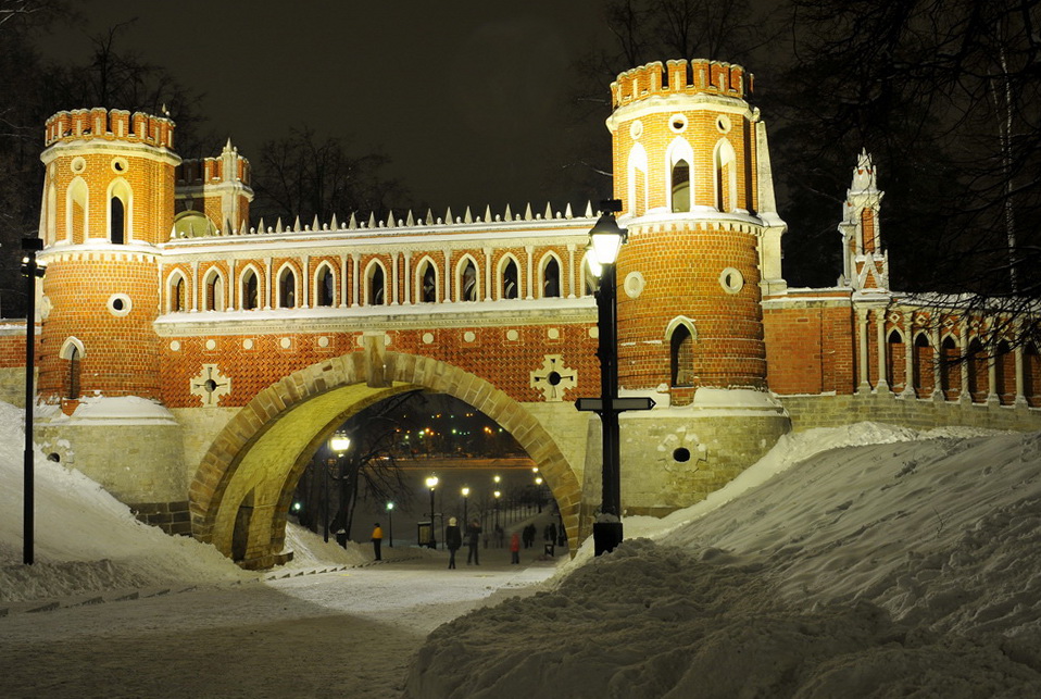 Вечерний Царицыно