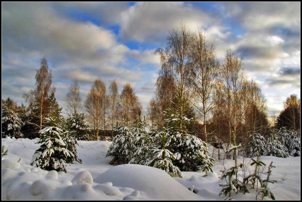 За городом