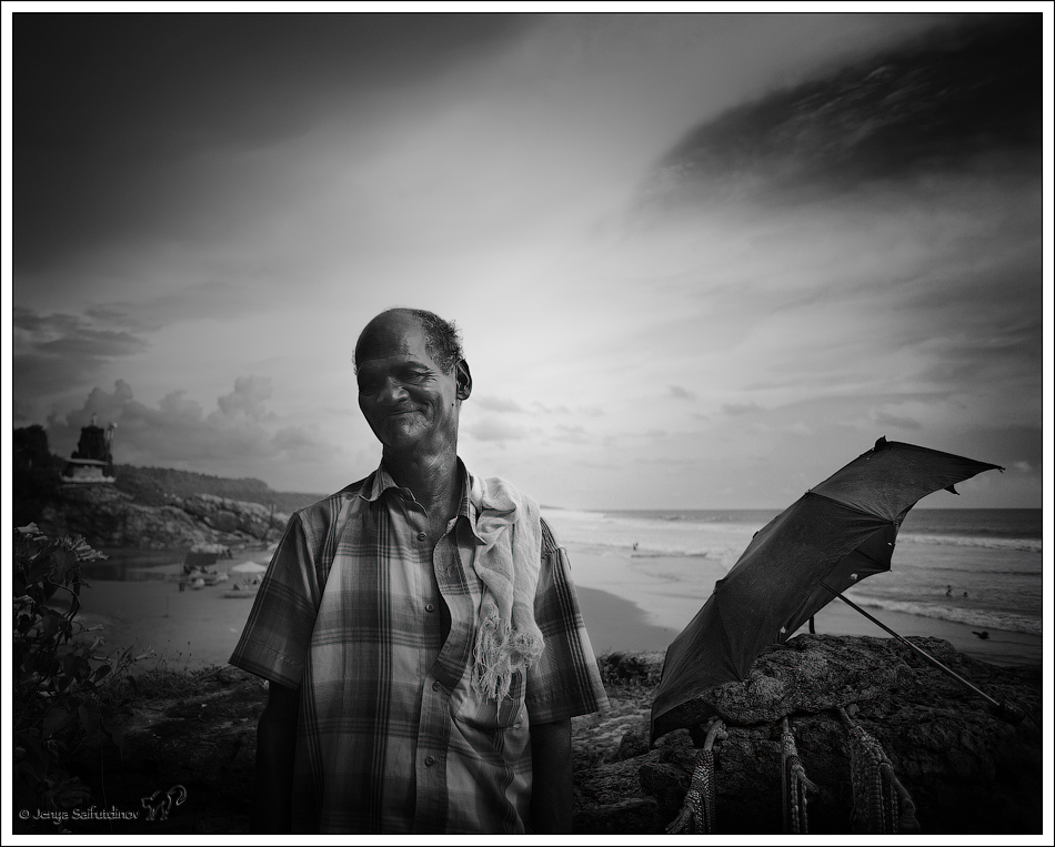 Portrait with a umbrella