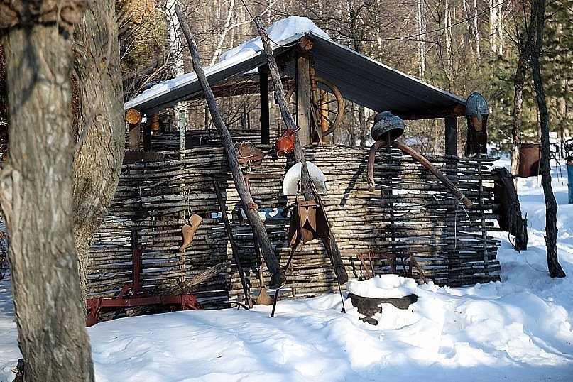 Деревенский быт...