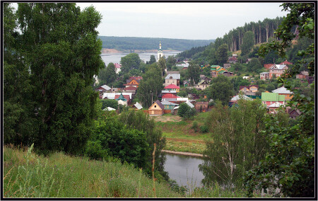 Деревенский пейзаж