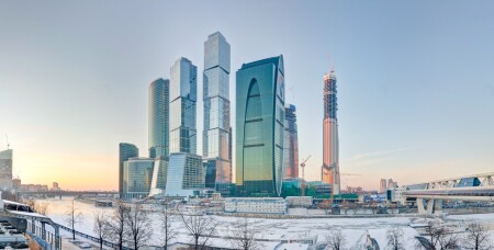 Панорама Москва-сити