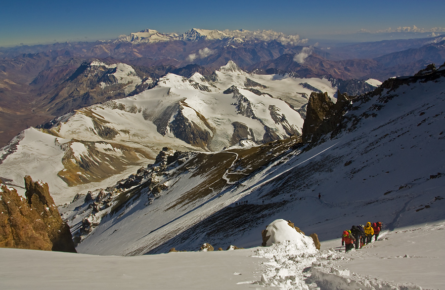 Los Andes, восхождение на Аконкагуа