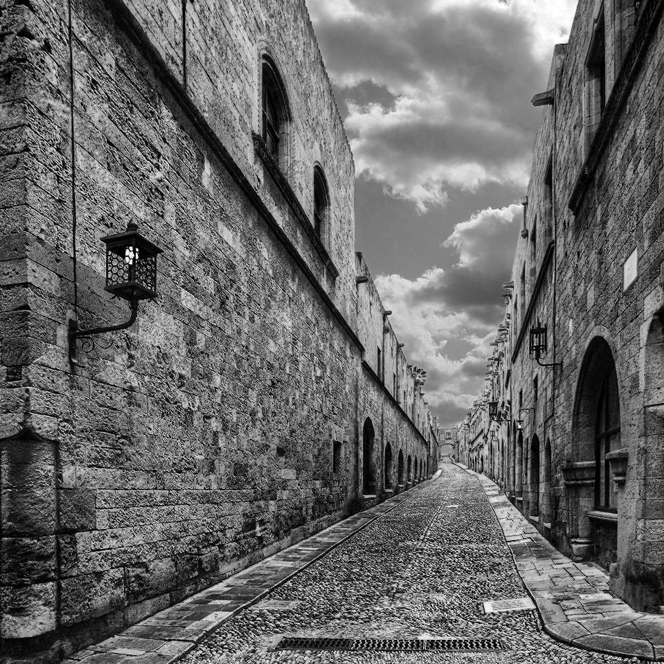 Rodos. Street of Knights