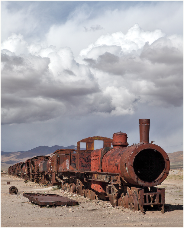 Cementerio de trenes...