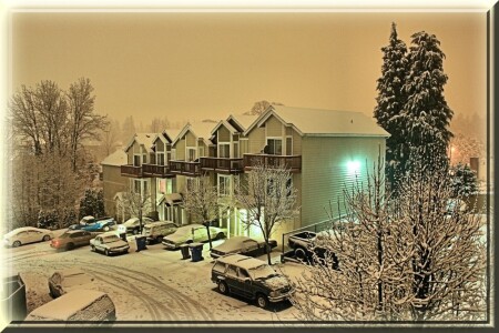 зимний вечер