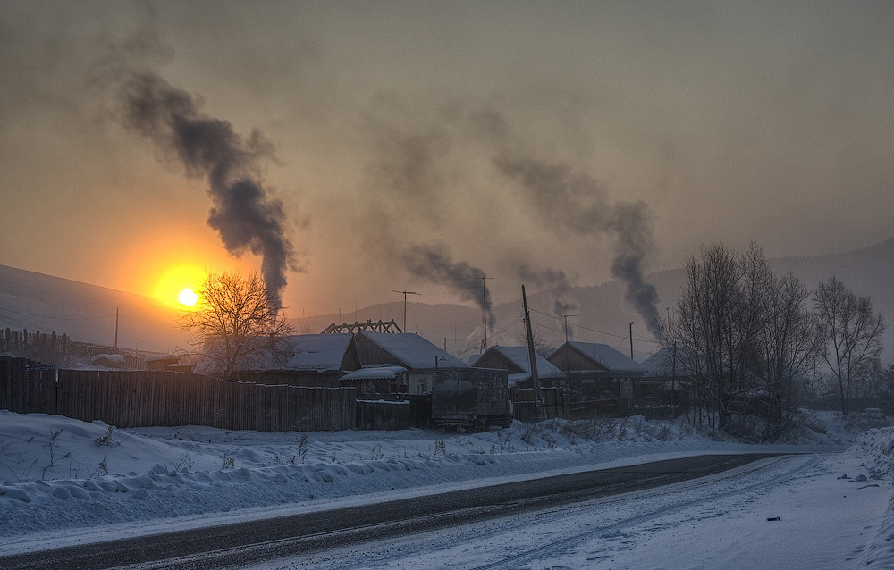 Придорожная деревня