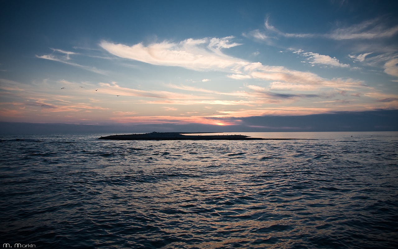 Sunset On The Seaside