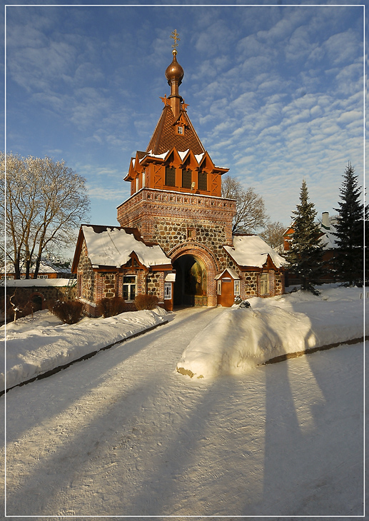 Пюхтицкий монастырь...