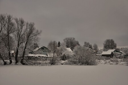 Деревенский пейзаж