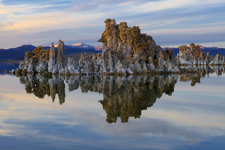 Закат на Mono Lake