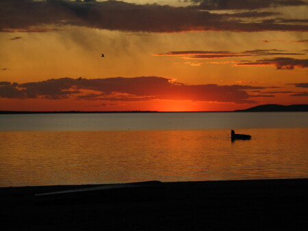 Закат над Топаром