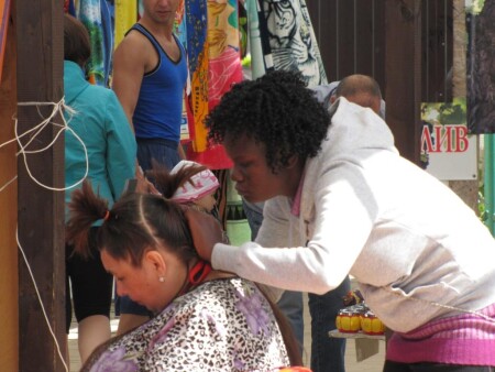 Афрокосички