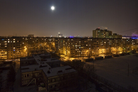 Ночной пейзаж с 10-го этажа