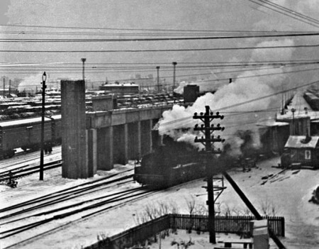 Паровоз.
