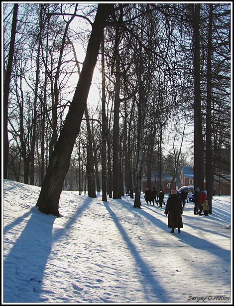 Весенняя прогулка.