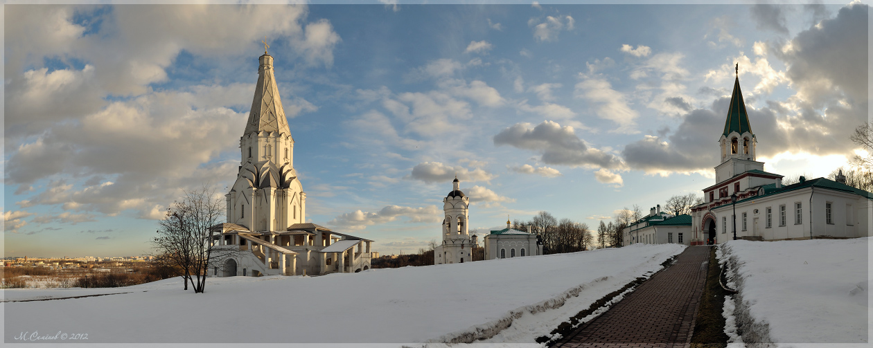 Коломенское. Март.