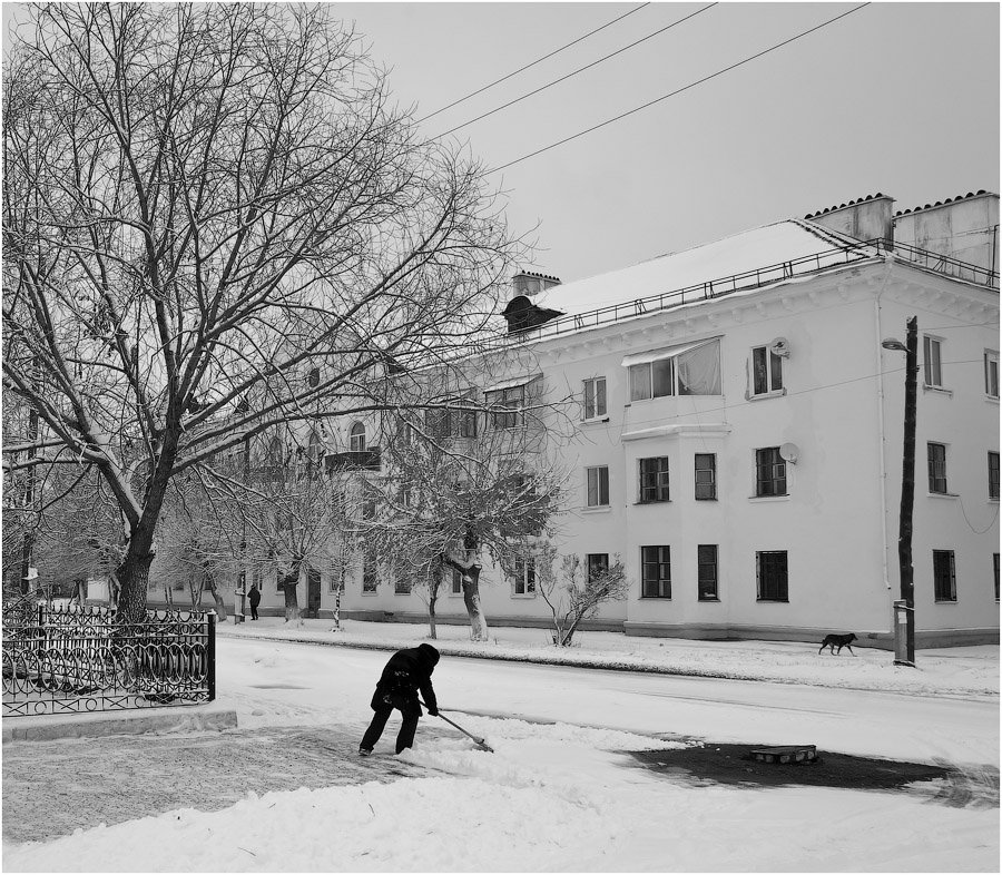 Снег выпал