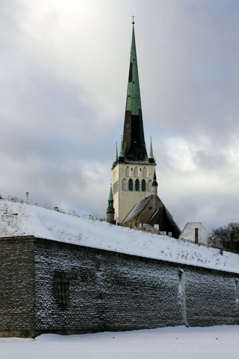 Tallinn .церковь Олевисте