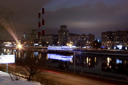 ночная Москва