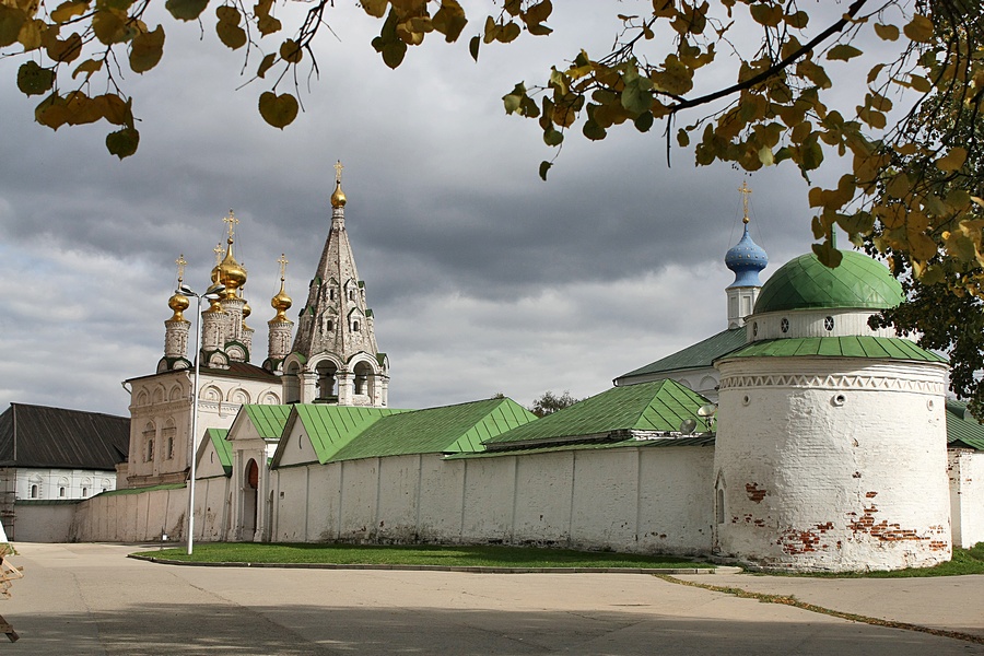 В Рязанском Кремле.