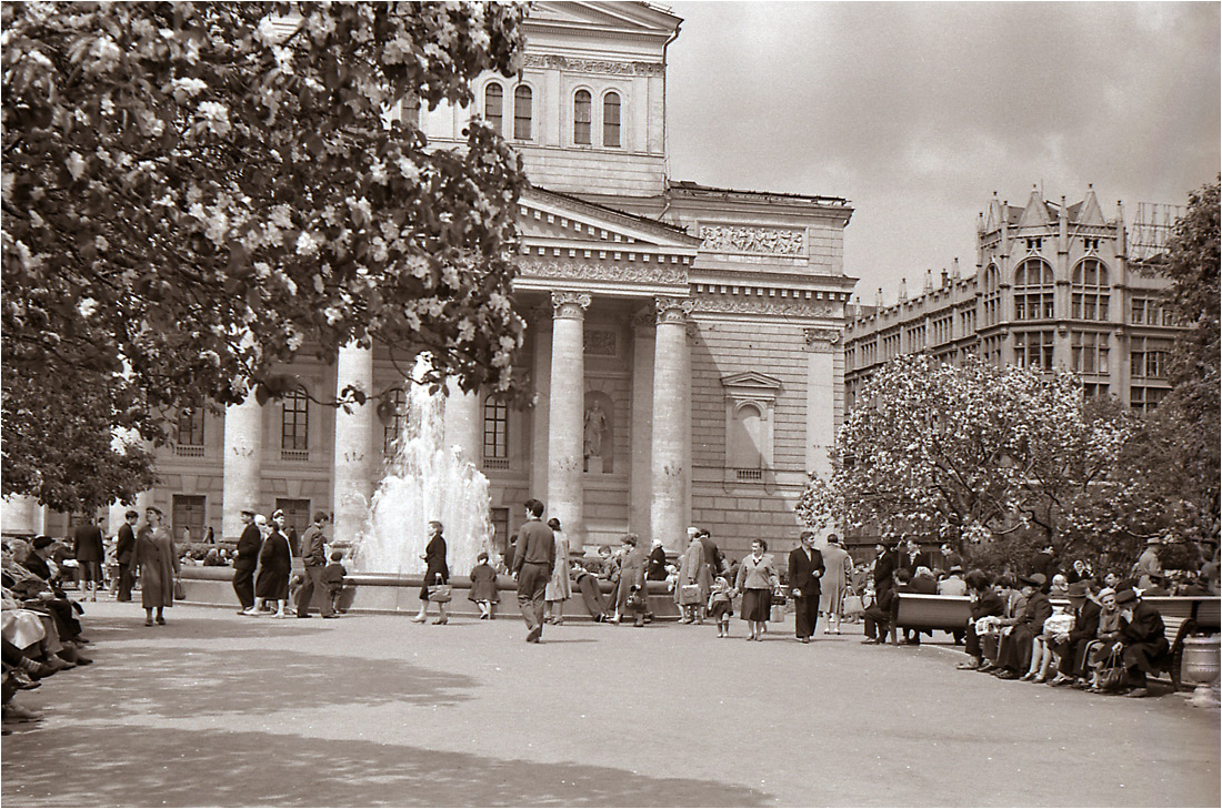 Большой театр, май 1959 года.