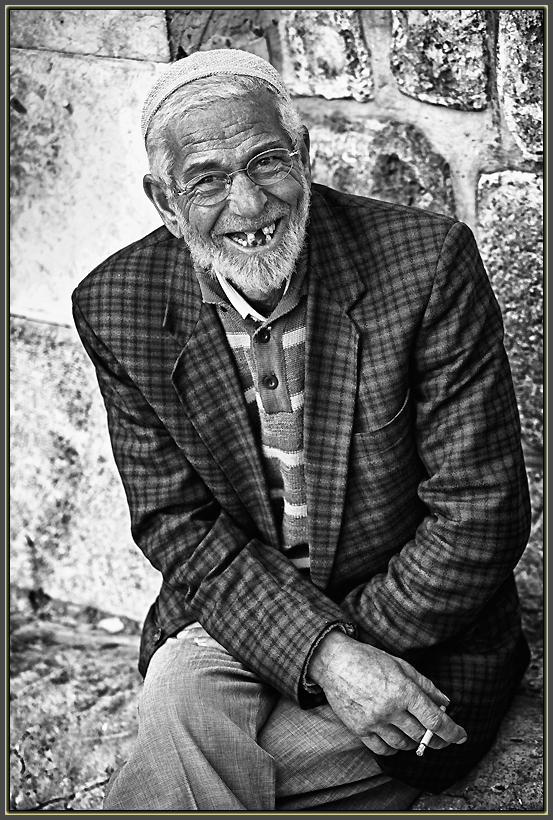 Old man in Jerusalem