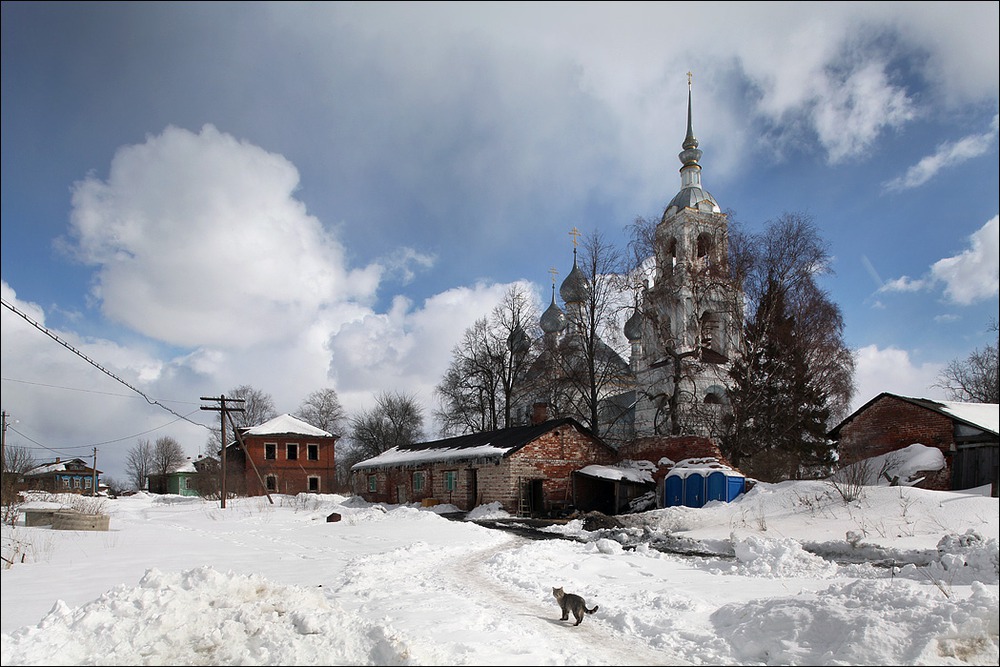 Тёплый день.