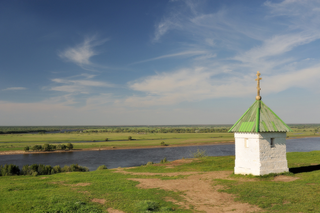 Нв родине Сергея Есенина.