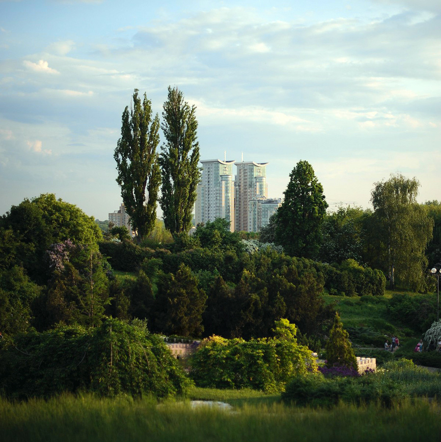 В городском парке