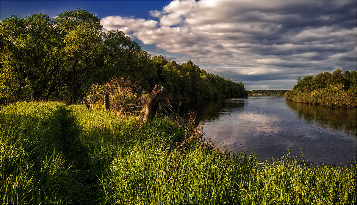 У реки