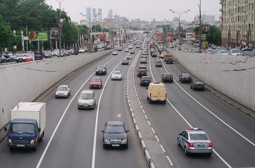 Москва. Крымский вал.