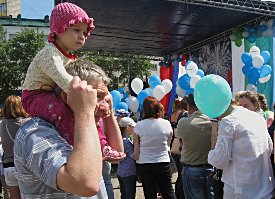 Высоко сижу - на артистов гляжу!