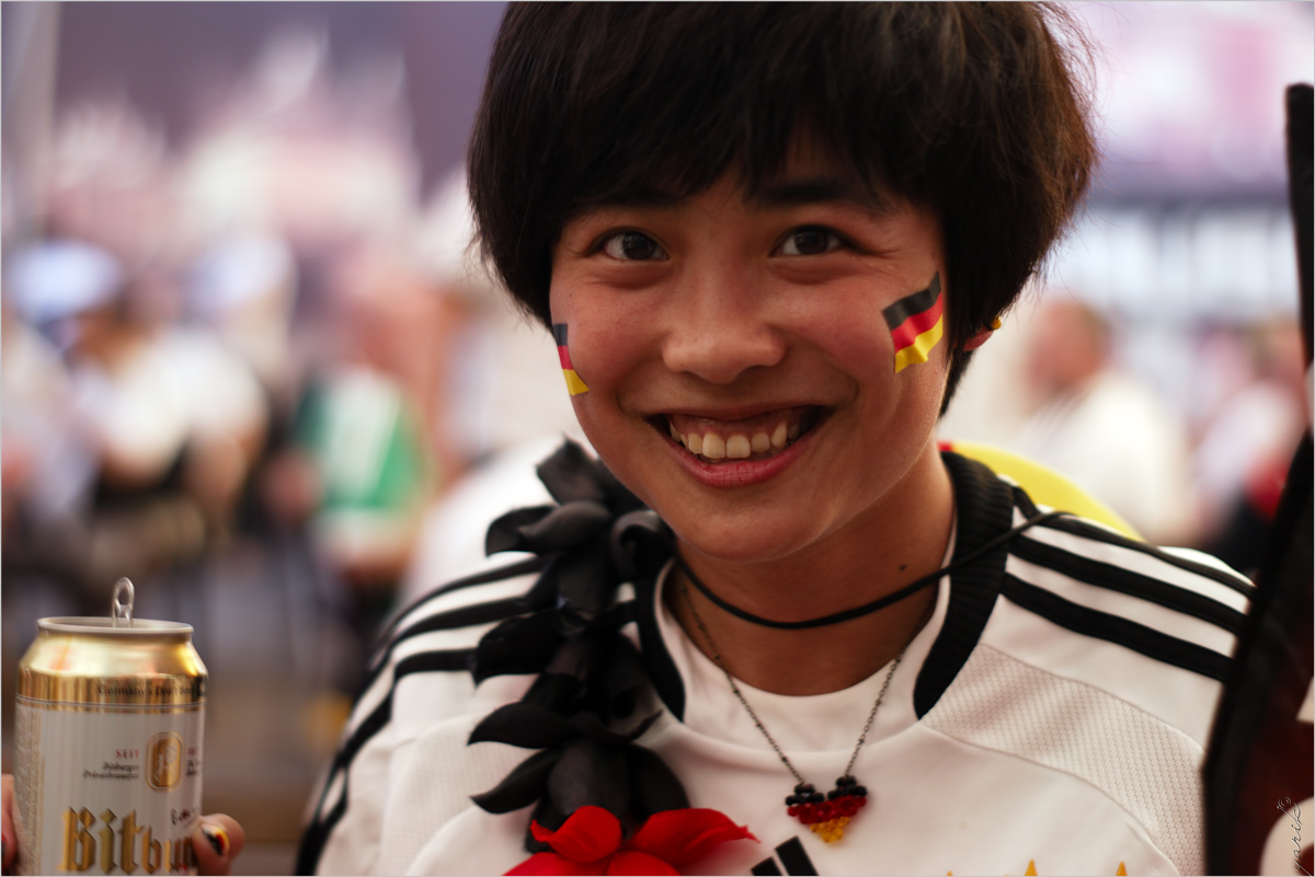 Die deutschen Fans-sind besten fans.