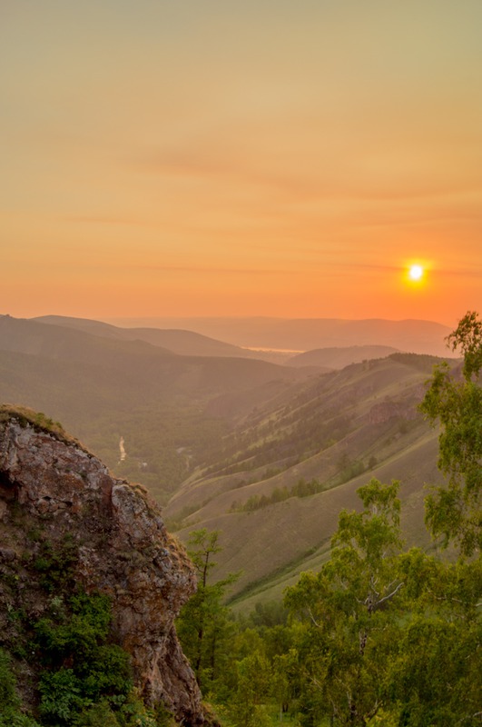 закат на Торгаше