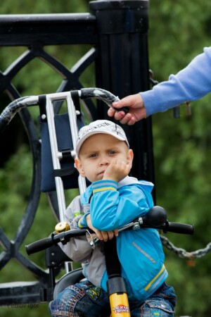 невольный участник фотосессии