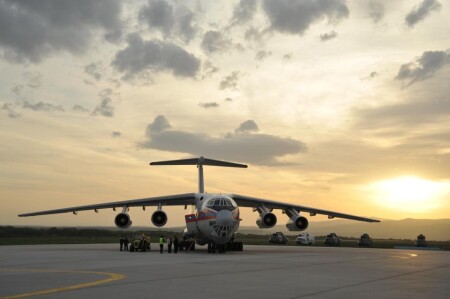 Груз доставлен на закате