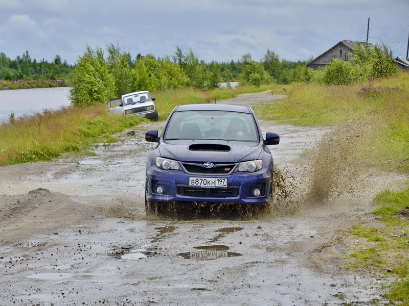 По дороге на 19-й шлюз Беломорканала.