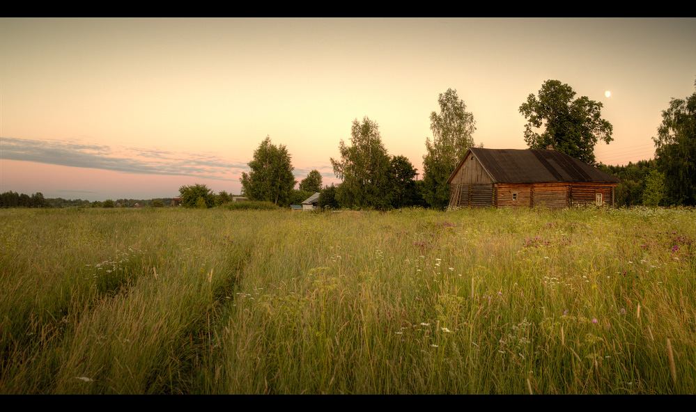 В деревне