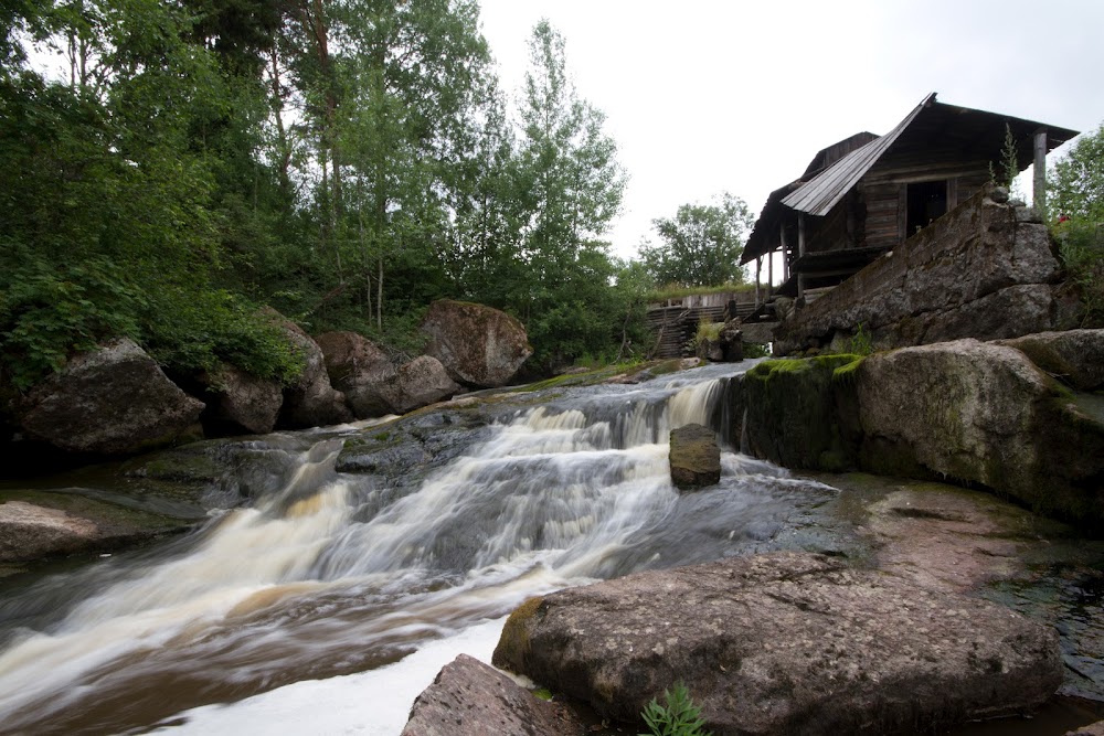 Останки водяной мельницы