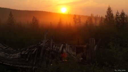 ближе к вечеру. ну т.е. закат.