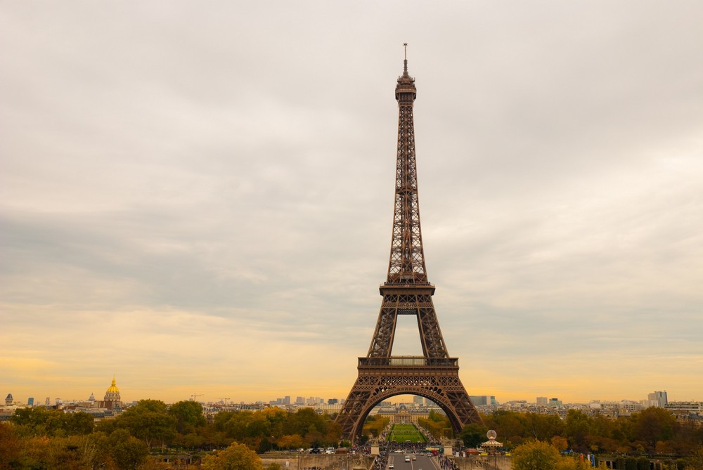 la tour Eiffel. Вид 2.