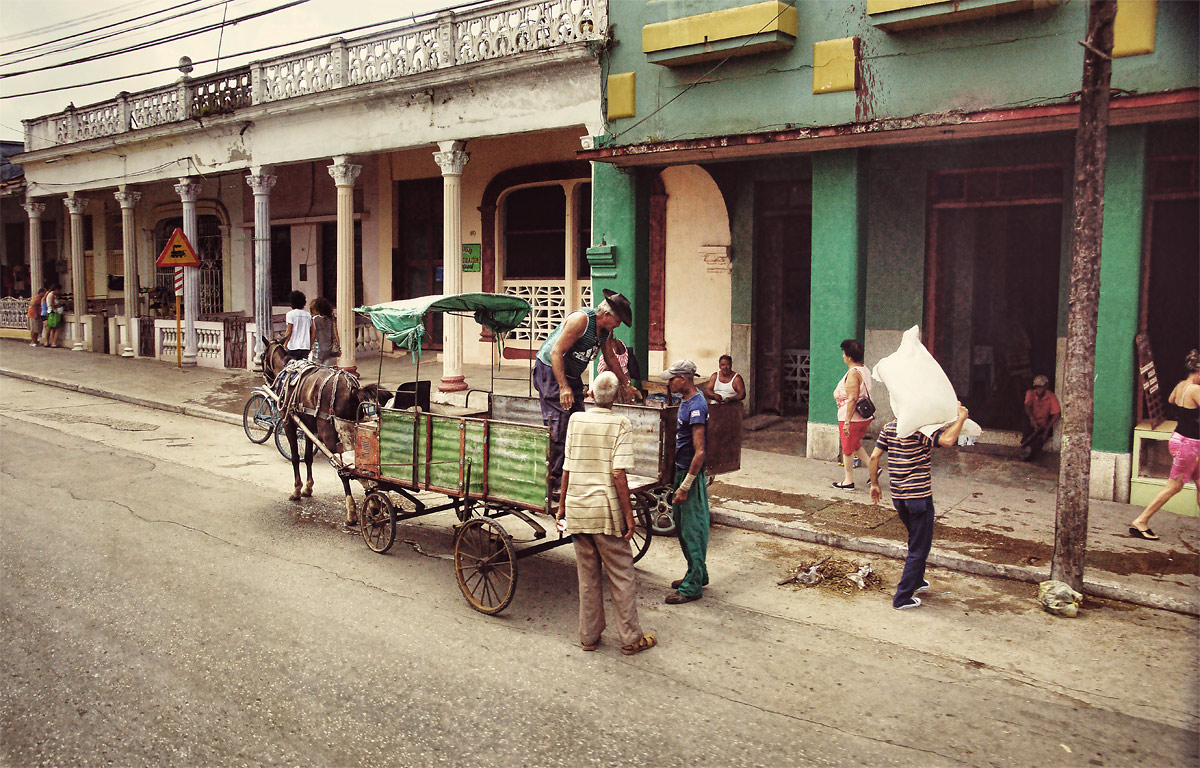 CUBA из окна автобуса -4