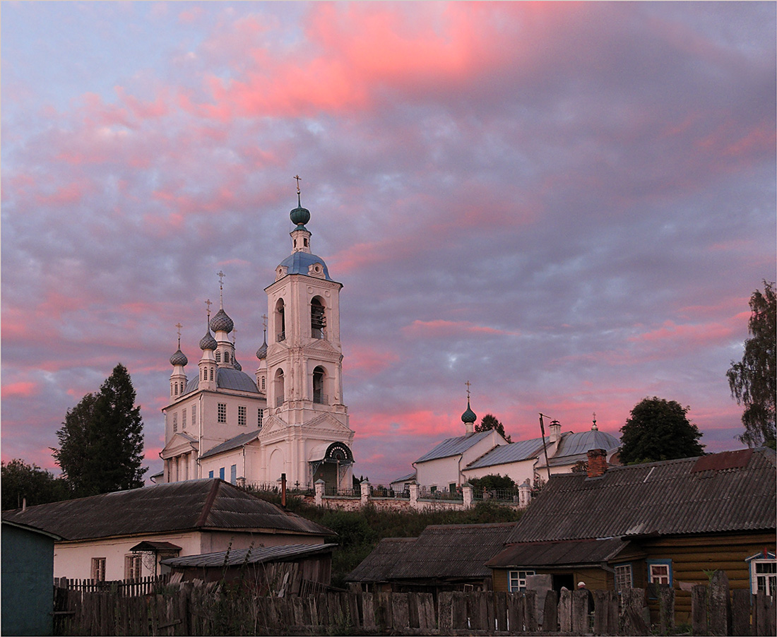 Пылающий закат