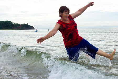 Впервые на море