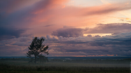 Закат в Клепиково