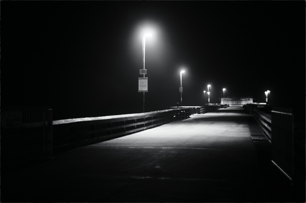 Balboa pier. California.